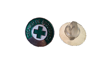 Broche Técnico Segurança